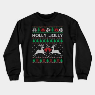 holly jolly Ugly chrismtas sweater Crewneck Sweatshirt